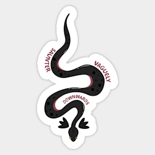 Demon Snake Sticker